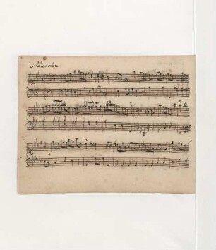 Märsche; cemb; Es-Dur; BWV Anh. II 127