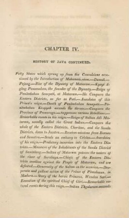 Chapter IV. History of Java continued
