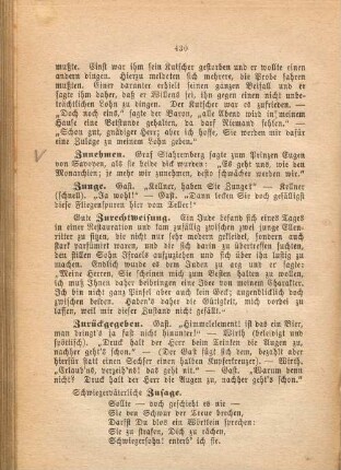 Gute Zurechtweisung.