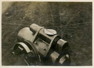 Foto eines Schussrichtungszeigers für Minenwerfer