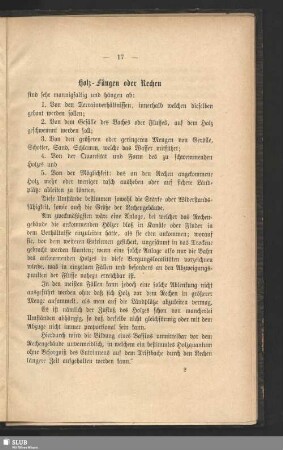 Holz-Fänger oder Rechen