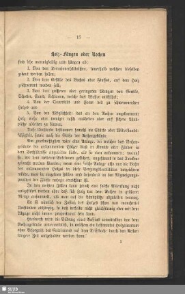 Holz-Fänger oder Rechen
