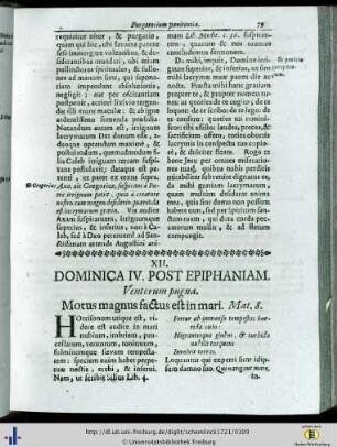 Dominica IV. post Epiphaniam.