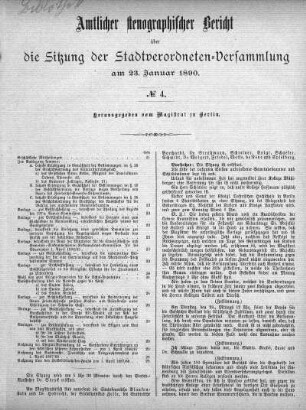 No. 4, 23. Januar 1890