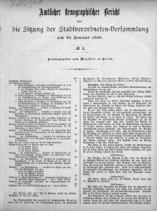 No. 4, 23. Januar 1890