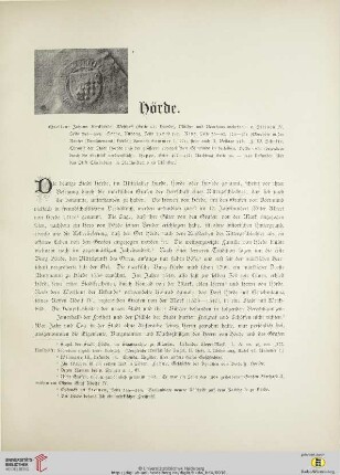 Hörde