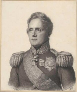 Bildnis Friedrich August II. (1797-1854), König von Sachsen