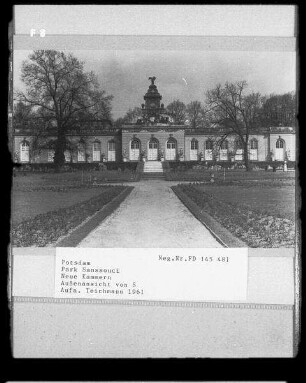 Schloß Sanssouci, Neue Kammern