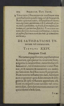 De satisdatione tutorum vel curatorum. Titulus XXIV.