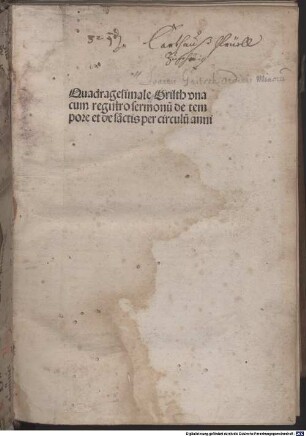 Quadragesimale