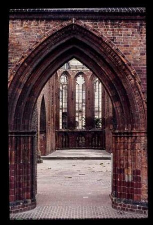 Ruine Klosterkirche 14.7.75.