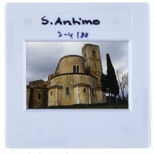 Castelnuovo dell'Abate, S. Antimo : Chor