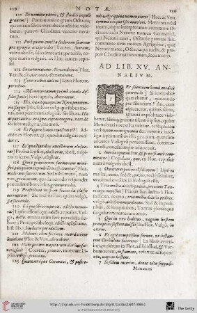 Ad Librum XV. annalium notae
