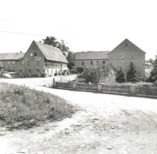 Colditz-Thumirnicht, Thumirnichter Platz 11. Dreiseithof (1790). Straßenansicht