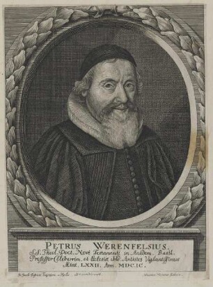 Bildnis des Petrus Werenfelsius