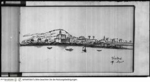 Skizzenbuch Vorderasien, Palästina, Zypern, Rhodos