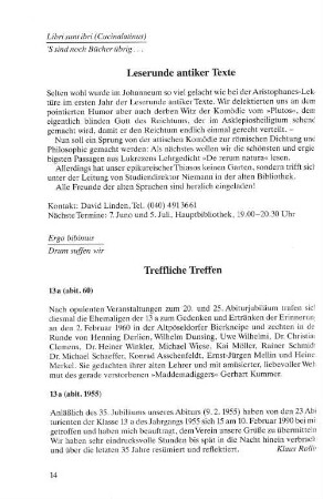 Treffliche Treffen