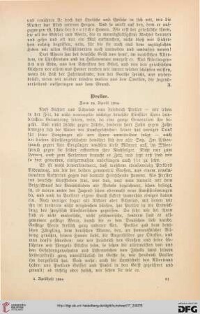 Preller: zum 25. April 1904