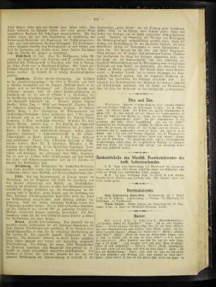 Auskunftsstelle des Westfäl. Provinzialvereins des kath. Lehrerverbandes