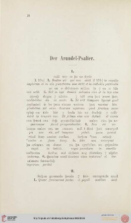 Der Arundel-Psalter