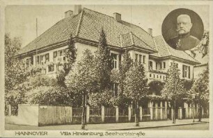 Hannover. Villa Hindenburg, Seelhorststraße