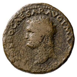 Münze, As, 66 n. Chr.