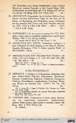 B. Deutsches Recht (Nr. 74-93)
