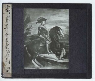 Velázquez, Reiterporträt von Philipp IV (Florenz Pitti)