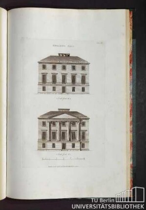 Plate 33. Mulgrave Hall. South front No. 2. South front No. 1.