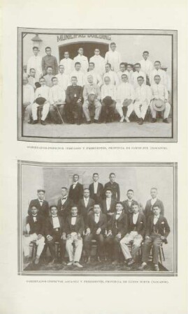 Gobernador-inspector Crisólogo y presidentes, provincia de Ilocos Sur (Ilocanos). Gobernador-Inspector Agcaoili y presidentes, provincia de Ilocos Norte (Ilocanos)