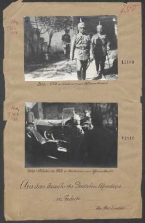 Istip: GFM v. Mackensen im Offiziers-Kasino