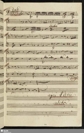 96. Recit[ativo]: Mi sento in seno / Rutini, G.M.