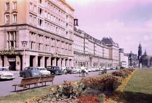 Dresden. Altmarkt Westseite