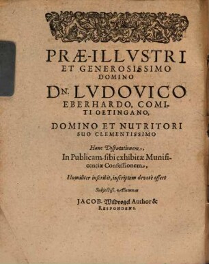 Disp. ... de iurisdictione