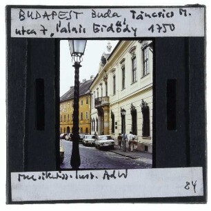 Budapest, Palais Erdődy-Hatvany