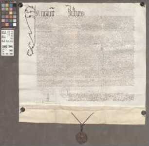 Mainz (Generalia): Transumtum Privilegiorum clero mogunt. concess. per Imperat. Fredericum tercium