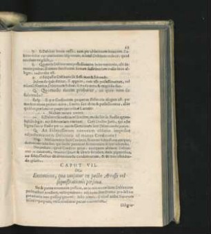 Caput VII. De Executione, quae causatur ex pacto Arresti vel sequestrationis personae.