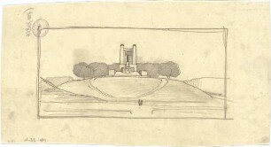 Pfann, Paul; Hamburg; Bismarck-Denkmal - Ansicht
