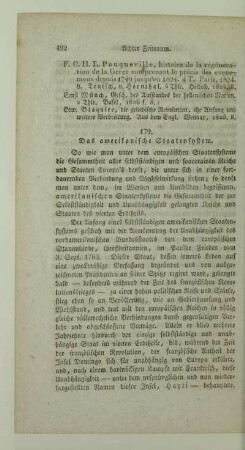 179. Das amerikanische Staatensystem