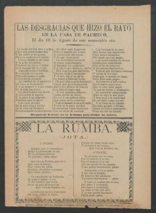 La Rumba : (Jota.)
