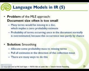 Language models, Retrieval evaluation (18.5.2011)