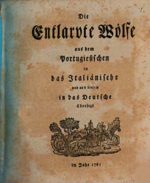 Die Entlarvte Wölfe
