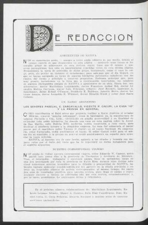 De redacción