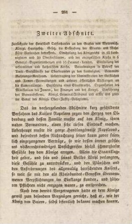 281, Zweiter Abschnitt