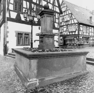 Brunnen; Michelstadt, Am Kirchenplatz
