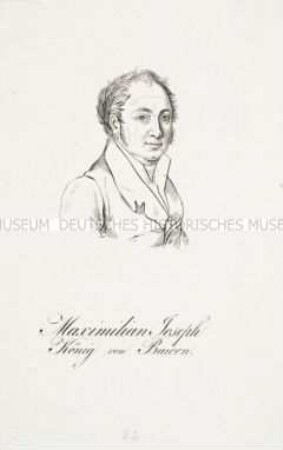 Porträt des Maximilian I. Joseph, König von Bayern