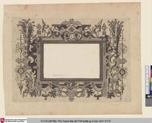 [Ornamentrahmen; Ornamental Frame]