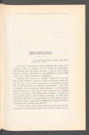 Don João VI no Brasil, por Oliveira Lima, Rio de Janeiro, 1908, 2 vols.