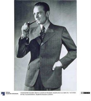 Mann in Jacket von Rudolph, Hubert und C.ie