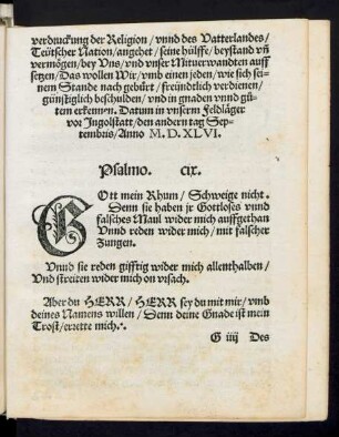 Psalmo. cix.